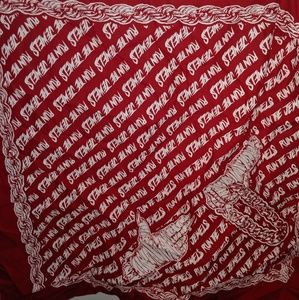Run the Jewels Red Bandana Cotton ExcellentCondond